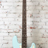Fender - 75th Anniversary Player II Precision Bass Guitar - Rosewood Fingerboard - Daphne Blue