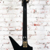 Aria Pro II ZZ Deluxe Electric Guitar Black and Red Thunderbolt with OHSC VINTAGE