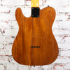 Unbranded - T Style Electric Guitar - Spalted Maple Natural Gloss with Warmoth Neck and Noiseless Pups - w/ Bag USED