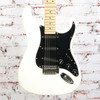 Glarry S Style Electric Guitar White with Bag USED