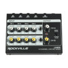 Rockville Line8 Mixer 8 Channel Line and Mic Mixer with PSU andBox USED