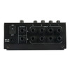 Rockville Line8 Mixer 8 Channel Line and Mic Mixer with PSU andBox USED