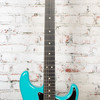 Unbranded - S Style Electric Guitar - Turquoise w/ Am Pro II Body and Warmoth Neck - w/ Bag USED