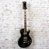 Univox - 1970s MIJ Single Cut Electric Black - VINTAGE