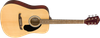 Fender - FA-125 Dreadnought Acoustic Guitar - Walnut Fingerboard - Natural - w/ Gigbag