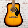 Fender - FA-125 Dreadnought Acoustic Guitar w/ Walnut Fingerboard - Sunburst - w/ Gigbag