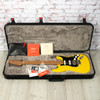 Fender - Dealer Exclusive American Ultra II Stratocaster - Electric Guitar - HSS - Roasted Maple - Graffiti Yellow - w/ Hardshell Case