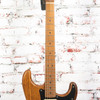 Fender - Limited Edition American Ultra II - Stratocaster Electric Guitar w/ Roasted Maple Fingerboard - Natural - w/ Hardshell Case