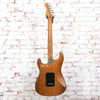 Fender - Limited Edition American Ultra II - Stratocaster Electric Guitar w/ Roasted Maple Fingerboard - Natural - w/ Hardshell Case