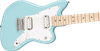 Squier - Mini Jazzmaster Electric Guitar w/ Maple Fingerboard - HH - Daphne Blue