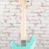 Squier - Mini Stratocaster Electric Guitar w/ Maple Fingerboard - Sea Foam Green