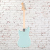 Squier - Sonic Mustang Electric Guitar w/  Maple Fingerboard - Daphne Blue