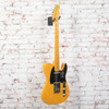 Fender - American Ultra Luxe '50s Telecaster Custom Electric Guitar w/ Maple Fingerboard - Butterscotch Blonde - w/ Hardshell Case