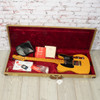 Fender - American Ultra Luxe '50s Telecaster Custom Electric Guitar w/ Maple Fingerboard - Butterscotch Blonde - w/ Hardshell Case
