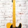Fender - American Ultra Luxe '50s Telecaster Custom Electric Guitar w/ Maple Fingerboard - Butterscotch Blonde - w/ Hardshell Case