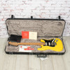 Fender - Dealer Exclusive American Ultra II Stratocaster - Electric Guitar - HSS - Roasted Maple - Graffiti Yellow - w/ Hardshell Case