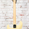 Squier - Paranormal Stratocaster Deluxe Electric Guitar w/  Laurel Fingerboard - Vintage White w/ Mint Pickguard