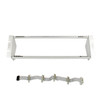 Tiptop Audio - 84hp Happy Ending Kit Rack Brushed Aluminum w/Rails and Flying Bus Ribbon Cable - USED