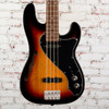 Squier - Paranormal Precision Thinline Bass Guitar w/ Laurel Fingerboard - SJ - 3-Color Sunburst 