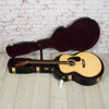 Martin - Manchester Music Mill 20th Anniversary Commemorative Edition Custom Shop Grand J-Size Baritone Acoustic Guitar - Style 28 - Adirondack Spruce/EIR - Natural - w/ Hardshell Case