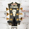 D'Angelico - Deluxe Mini DC Electric Guitar Satin Trans Wine w/OHSC - USED