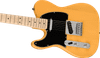Squier - Affinity Series Telecaster Left-Handed Electric Guitar w/ Maple Fingerboard - Butterscotch Blonde