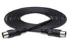 Hosa - MID315BK - MIDI Cable - 5-pin DIN to Same - 15ft 