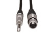 Hosa - HXS-003 - Pro Balanced Interconnect Cable - REAN XLR3F to 1/4 in TRS