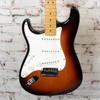 Fender - 1997 American Standard Stratocaster Left Handed Electric Guitar Sunburst w/OHSC - USED