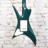 Mako - 1980s Exotec XK-4 Teal Metallic Electric Guitar w/Bag - VINTAGE