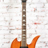 BC Rich - NJ Neck-Thru Series Mockingbird Floyd Rose Amber Flame w/OHSC - USED