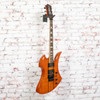 BC Rich - NJ Neck-Thru Series Mockingbird Floyd Rose Amber Flame w/OHSC - USED
