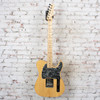 Fender - 2010 MIM Standard Telecaster Natural w/Duncan Little 59 Bridge Pickup and Babicz Bridge w/HSC - USED