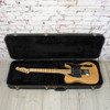 Fender - 2010 MIM Standard Telecaster Natural w/Duncan Little 59 Bridge Pickup and Babicz Bridge w/HSC - USED