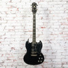 Epiphone - LTD Edition Tony Iommi SG Custom Electric Guitar Black w/OHSC and COA - USED