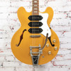 Epiphone 2018 Rivera P93 MG Semi-Hollow Electric Guitar Gold Metallic w/Bag USED