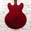 Epiphone - 2018 Rivera P93 MG Semi-Hollow Electric Guitar - Gold Metallic - w/ Bag USED