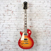 Epiphone - Les Paul Electric Guitar - Cherry Sunburst - w/ OHSC USED