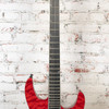 Jackson - SL2Q Pro Series Electric Guitar Transparent Red w/Case - USED