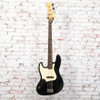 Fender - Standard Jazz Left-Handed Bass Black w/Bag - USED