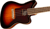 Fender Fullerton Jazzmaster Uke Walnut FB Tortoiseshell Pickguard 3-Color Sunburst