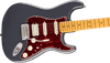 Fender American Professional Classic Stratocaster HSS Maple FB Faded Black with Bag