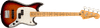 Fender Player II Mustang Bass PJ Maple FB 3-Color Sunburst