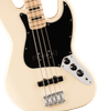 Squier Affinity Series Active Jazz Bass Maple FB Black Pickguard Olympic White