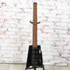 Hohner G3T Headless Electric Guitar Black with Bag USED