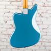 Fender American Professional Classic Jaguar Maple FB Faded Lake Placid Blue with Bag