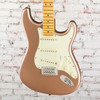 Fender American Professional Classic Stratocaster Maple FB Faded Firemist Gold with Bag 