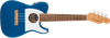 Fender Fullerton Tele Uke Walnut FB White Pickguard Lake Placid Blue