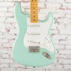 Squier Classic Vibe '50s Stratocaster HT Maple FB Parchment Pickguard Surf Green