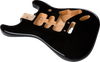 Fender Deluxe Series Stratocaster HSH Alder Body 2 Point Bridge Mount Black